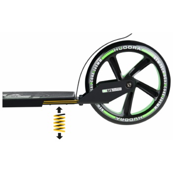 Hudora trotinet 205 big wheel flex 200 14248